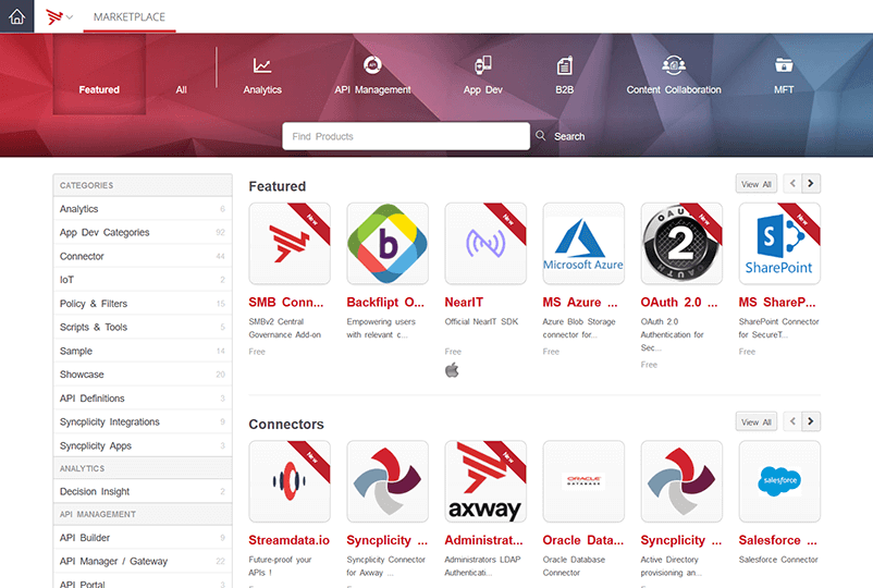 The AMPLIFY API Connector Marketplace
